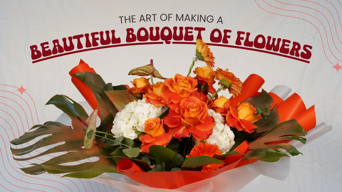 The Art of Making Beautiful Bouquet of Flowers