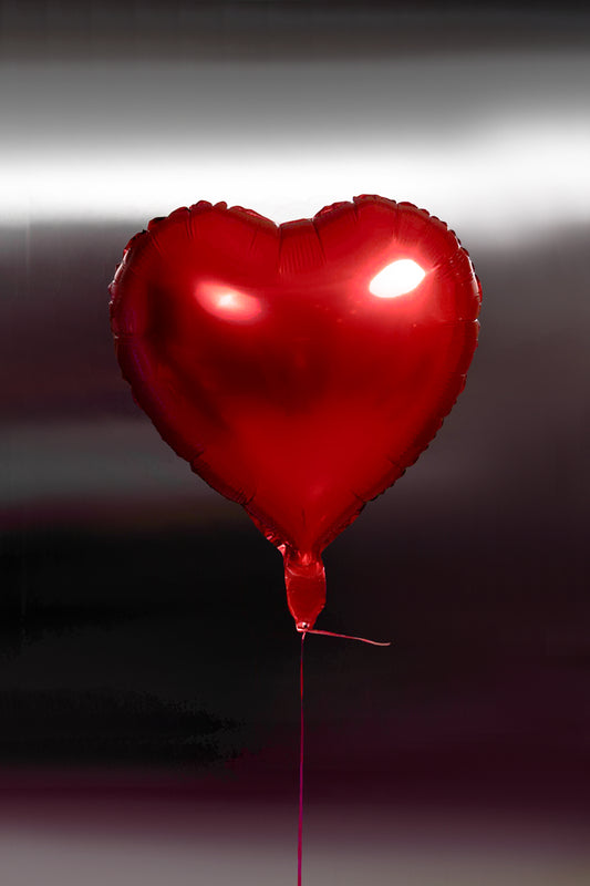 Floating Heart Balloons