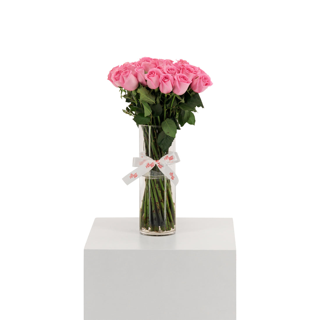 Pink Roses Vase