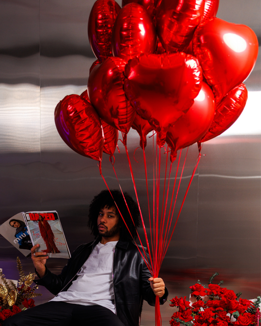 Floating Heart Balloons